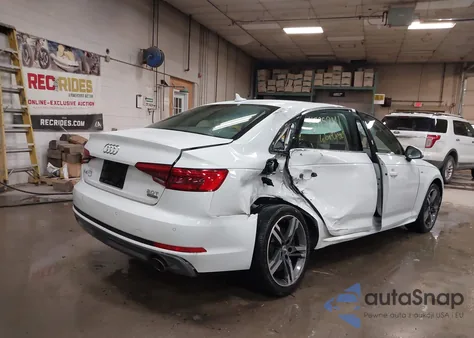 2017 Audi A4 2.0T Premium из США, поврежденный, VIN WAUENAF45HN039427